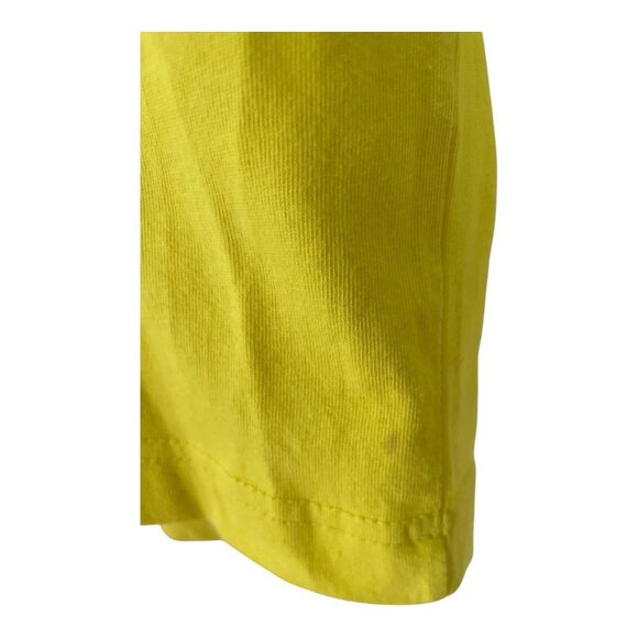 Y2K Akademiks Oversized Yellow T-Shirt – Vintage 2000s Hip Hop Streetwear – 3XL - Picture 5 of 7